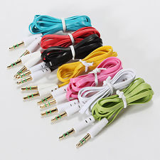 3.5mm stereo microphone cable 3.5mm jack audio cable 3.5mm Flat Audio cable