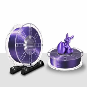 Wholesale Silk Violet PLA 3D Printer Filament Toughness Enhanced from china suppliers