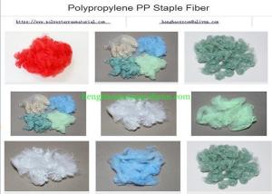 9D 76mm PP Polypropylene Staple Fiber Fast Drying