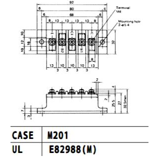 EVK31-050 50A 600V Fast Recovery Diode Module Low Forward Voltage 1.4V Soft Recovery High Surge Current High Isolation For Industrial Rectifiers and