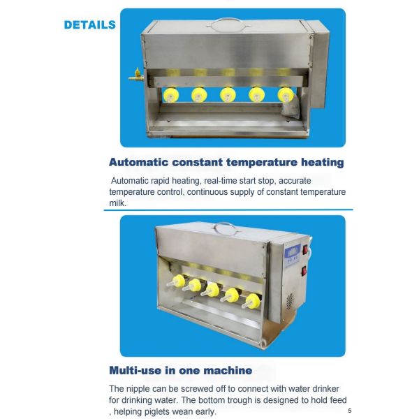 Piglets Constant Temperature Milk Nanny Machine Intelligent