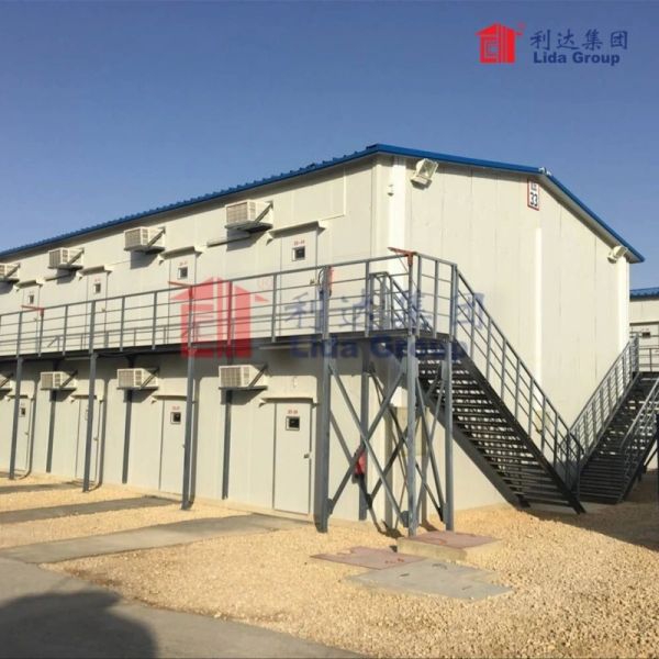 5.56m 6.23m T Model Prefab House C Section Prefab Steel Homes