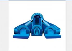 Wholesale Huge Durable Long Inflatable Water Slides With Double Dipper EN71 from china suppliers