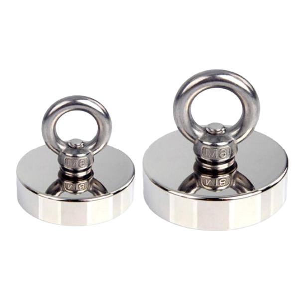 Punching Service Rubber Coated Magnet Magnetic Base Mounting with NdFeB Composite