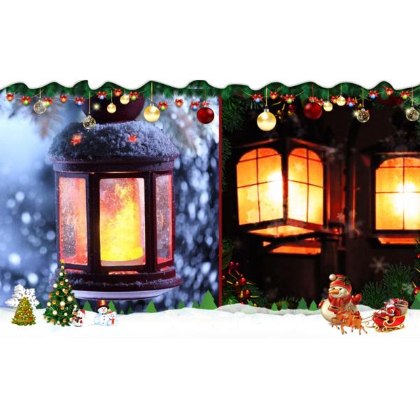 CE 1500K Magne Flicker Flame Night Light Bulbs With Remote Control