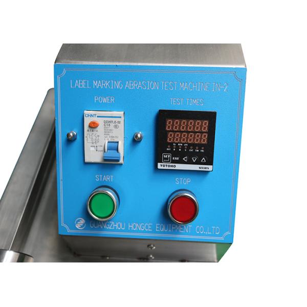 1 Station Electrical Appliance Tester 220V Label Marking Abrasion IEC60730-1