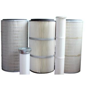 China Customized PTFE Industrial HEPA Filter Dust Collector Filter Cartridge on sale