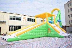 Wholesale Customized Inflatable Water Toys, Inflatable Action Tower Wirh Swing from china suppliers