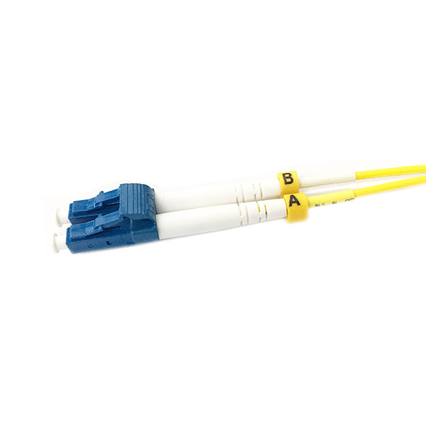 2.0mm LSZH G657A1 Fiber Optic Patch Cord Duplex Single Mode