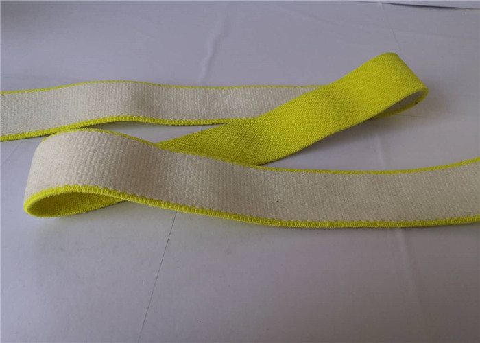 Wholesale 4 Cm Knitted Polyester Elastic Webbing Yellow Custom Strong Patterned from china suppliers