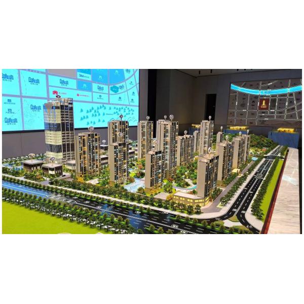 Modern 1:100 Architectural Model Real Estate Scale Model Building