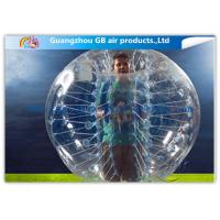 China Giant Football Game Inflatable Human Hamster Ball For Adults / Kids for sale