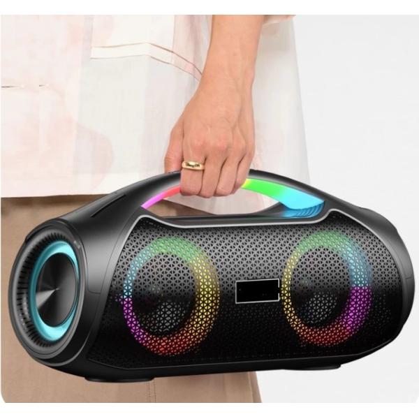 IPX5 Waterproof Bluetooth Speaker 5.1 Wireless Portable Bluetooth Speaker