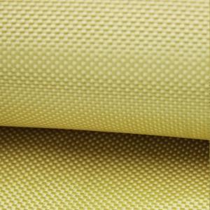 China Moisture Resistant Kevlar Woven Fabric Fireproof 410gsm Aramid Material on sale
