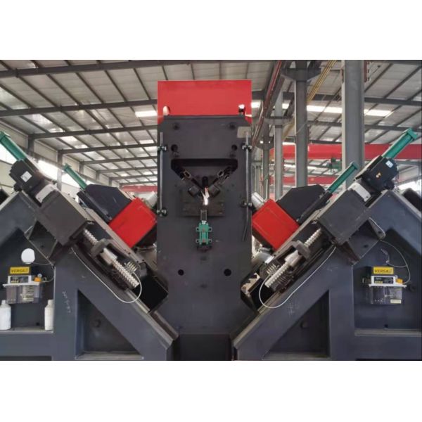 CNC Angle Line Machine Angle Steel Sizes Up To 250x250x32m With Drilling Marking Capabilities