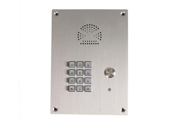 Quality Stainless Steel Elevator Intercom Phones , Handsfree Hotline Emergency Phone IP55-IP65 for sale