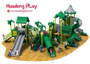 Wholesale Commercial Funny Happy Outdoor Playground Slides , Big Outdoor Playground Toys from china suppliers