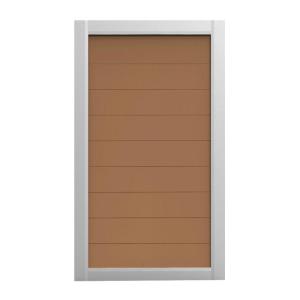 Composite WPC Gate Panel Cladding Outdoor Waterproof Environmentally Friendly