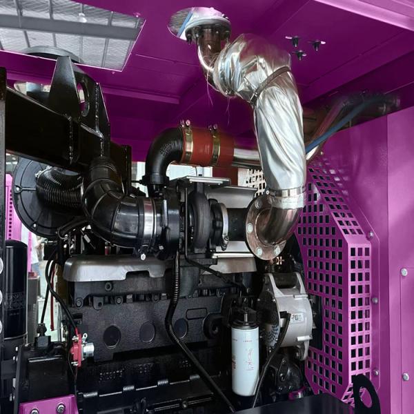 Mining High Pressure Diesel Screw Air Compressor Machine