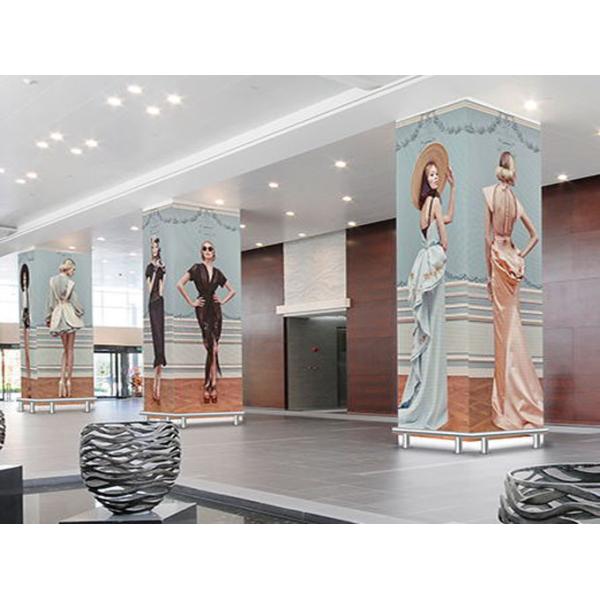 Customized Irregular Shape L Shape Creative P2.5 LED Cube Display Screen