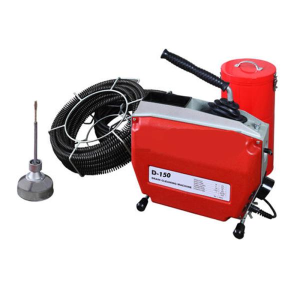 STD150 6'' Plumbing Tools Drain Cleaner Machine 570W Plungers Drain Snakes or Augers Drain Jetters