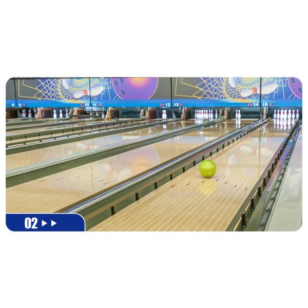 Grey String Pinsetter Tenpin Bowling Machine With Bowling Bumper