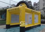 Customized Outdoor Giant Inflatable Football Goal Tent For Kids And Adults Games