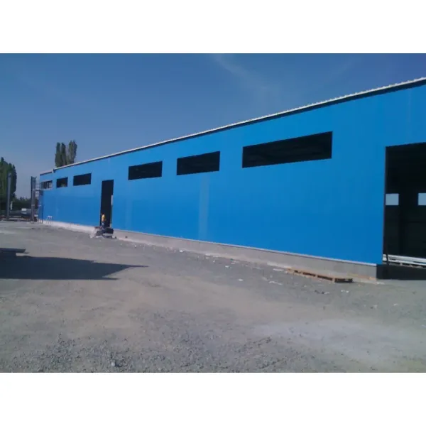 Steel Structure Prefab Metal Garage Warehouse