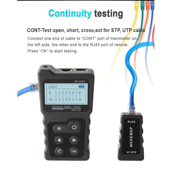 High Quality LCD Backlight Cable Continuity Tester Anti-interference Network Tools Multi Function Line Finder Digital Multimeter
