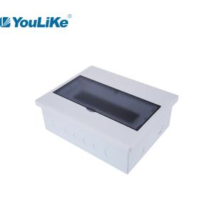 China 13 Way Distribution Board Single Phase Household Plastic Power Mcb Distribution Box on sale