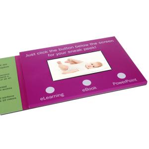 Experience the Power of 4.3” LCD Video Folder Display 1920 X 1080 Resolution