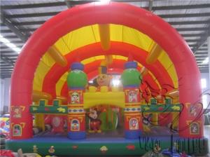 Wholesale inflatable jumping bouncer, inflatable castle mickey mouse from china suppliers