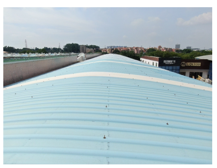 Durable and Stylish Good Waterproof Performance Upgraded Big Wave Corrugated Sheet