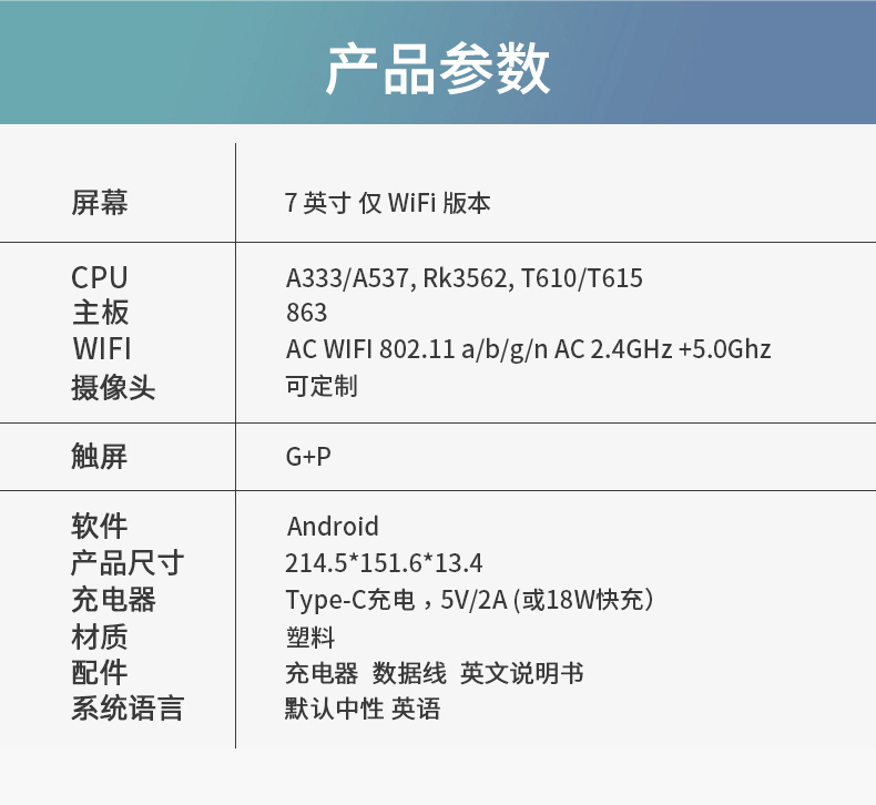 Kinstone 7 inch Android Tablet PC