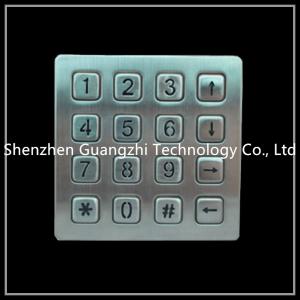 Wholesale Vandalism Proof Industrial Numeric Keypad , Stainless Steel Keyboard from china suppliers