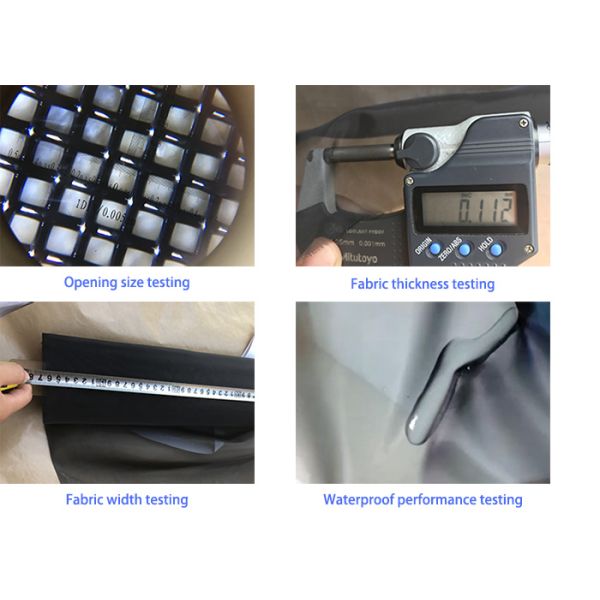 Waterproof Treatment 120 Micron Polyester Filter Mesh Fabric