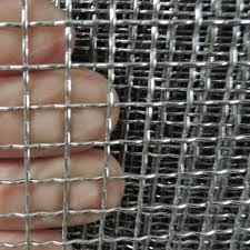 Wholesale Stainless Steel / Galvanized Crimped Woven Wire Mesh For Mining Sieve Screen Mesh from china suppliers