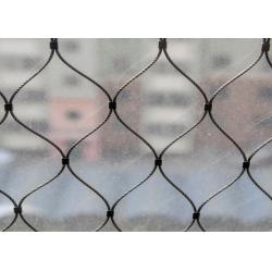 China 7x7 Construction Stainless Steel X-tend Inox Cable Wire Rope Mesh Weather Resistant for sale