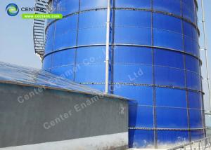 China Glass Lined Steel Water Storage Tanks For Biogas Waste Water Treatment Plant on sale