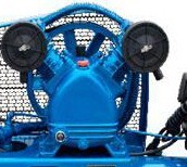 2.5HP Reciprocating Piston Compressor V Belt V8 Single Phase