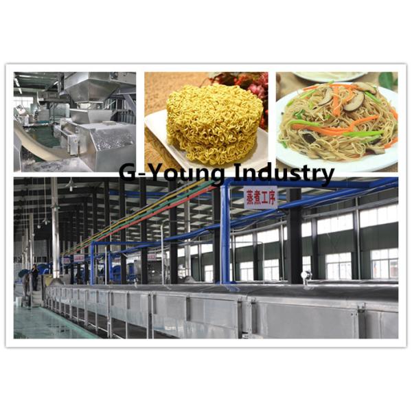 Instant Automatic Noodle Making Machine For Fried And Frying Noodle Production