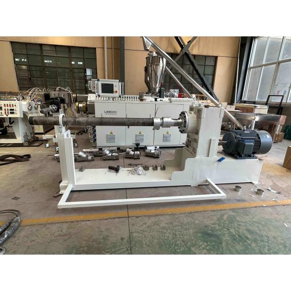 Plastic PPR Single Screw Extruder Drip Irrigation Hose Making Machine