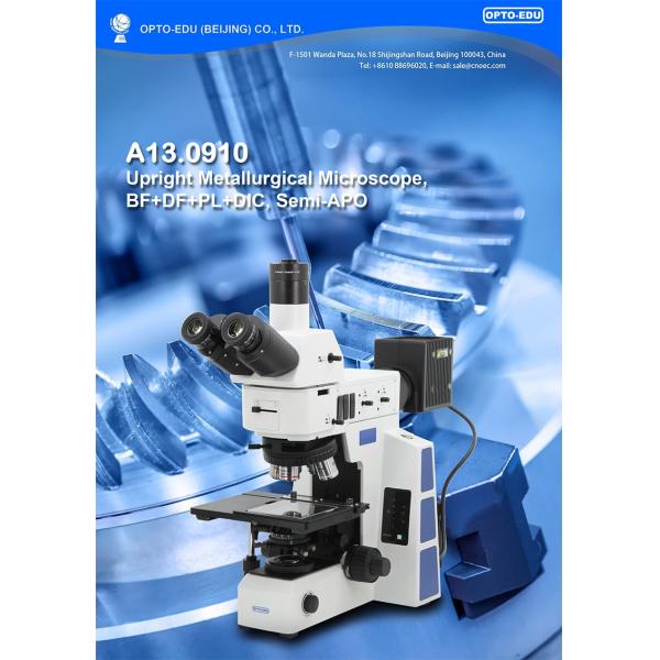 APO DIC Metallurgical Optical Microscope Halogen Lamp Illumination