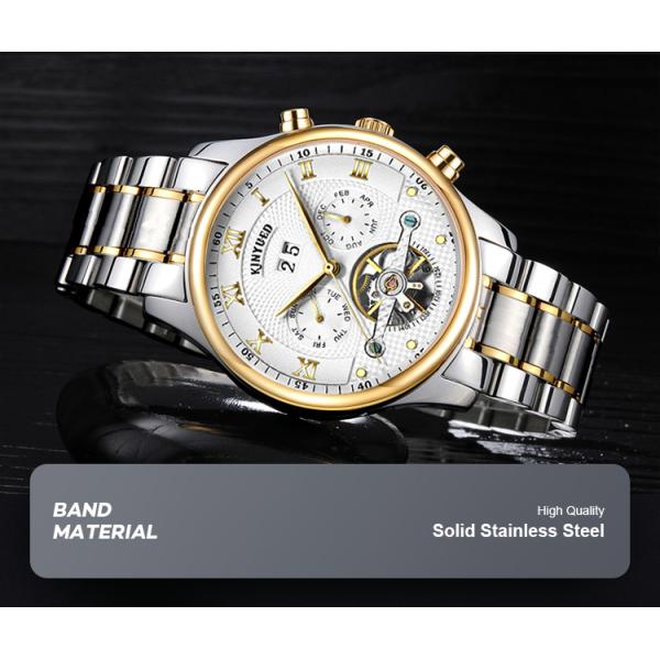 Brand KINYUED watch Complete automatic calendar automatic mechanical watch for men