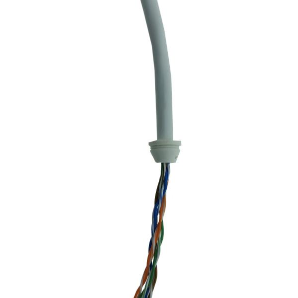 Indoor/Outdoor IP Camera Cable with PVC Jacket / Copper Tail Cable Camera Power Cable 005