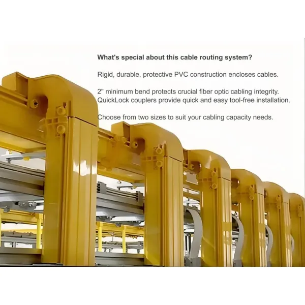 Fiberguide Optic Cable Trays Fiberrunner Cable Routing