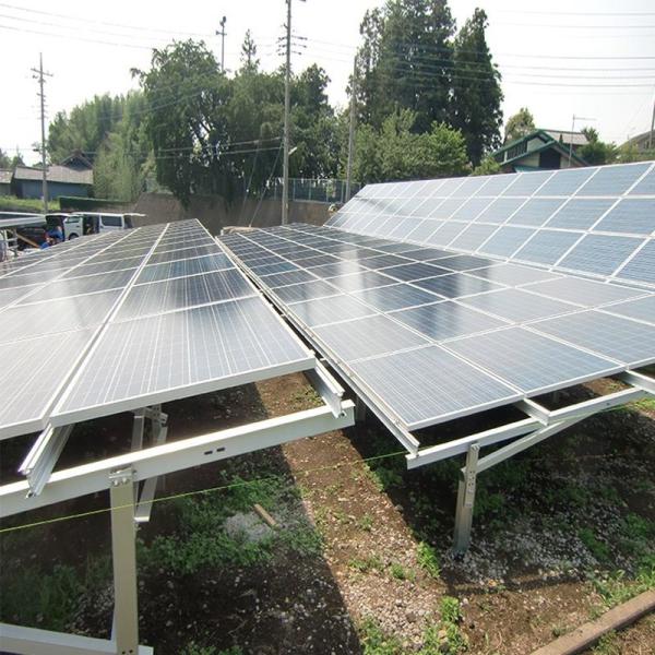 Chinese Aluminum Solar Panels Triangle Bracket Ground Pv Mounting System