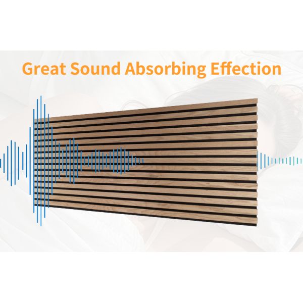 Customized Acoustic Soundproofing Panel Natural Melamine Board