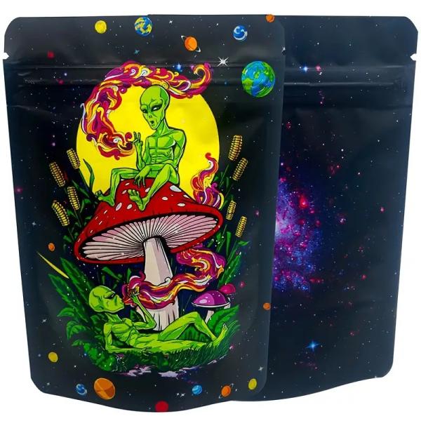 Secure Food Storage Solution Resealable Mylar Bags Customizable Eco Friendly