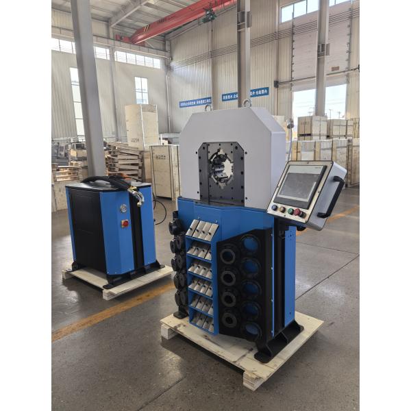 0.01mm Accuracy Hose Crimping Machine 4 Inch Big Capacity Crimping Range Electric Hydraulic Crimping Tool